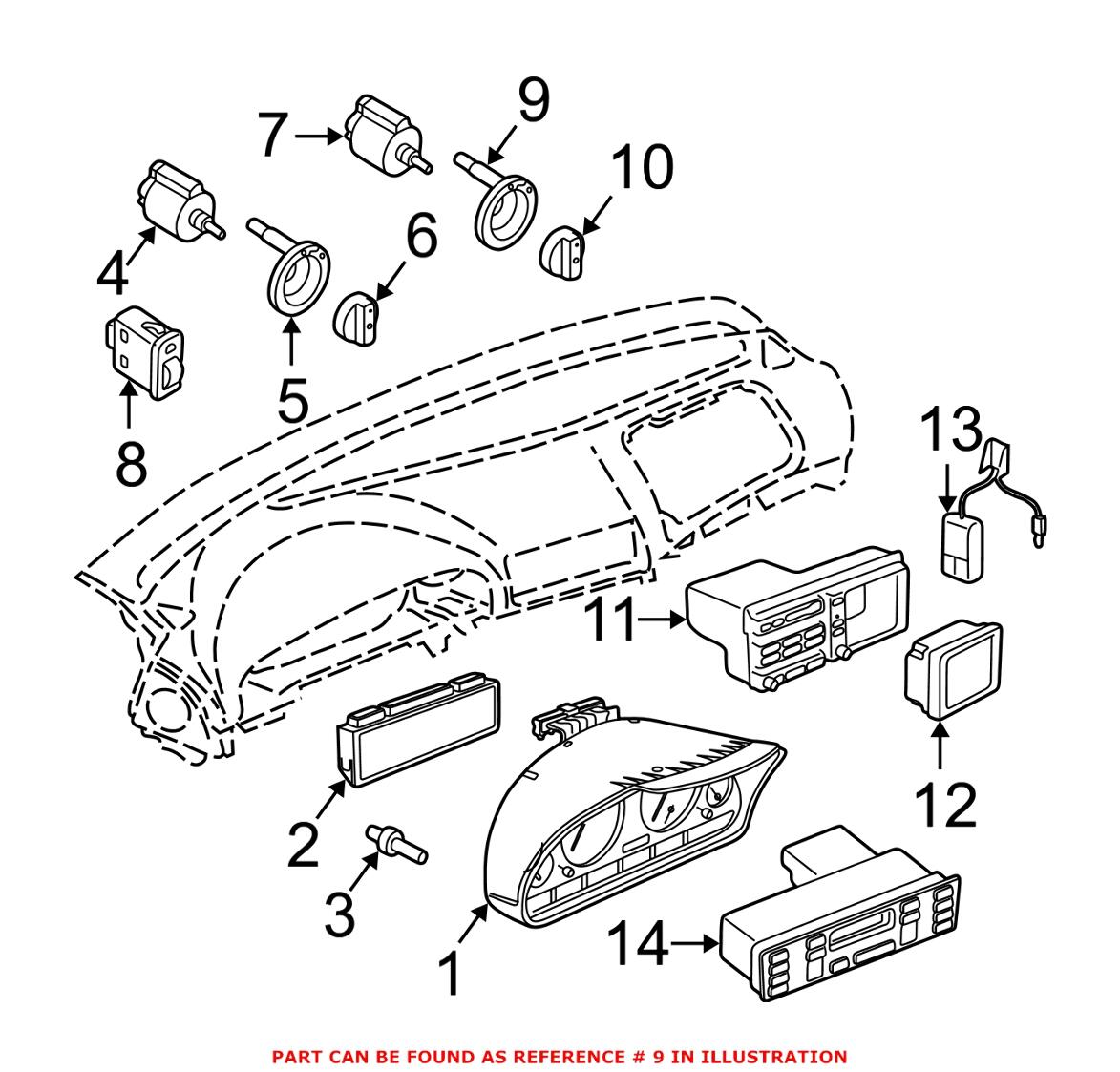 BMW Fog Light Trim 61318363689